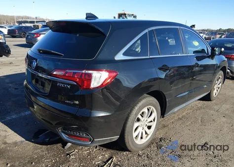 2017 Acura Rdx Technology Acurawatch Plus Packages/W/Technology Package z USA, uszkodzony, nr VIN 5J8TB4H54HL039667